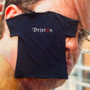 Brixton Black T-Shirt for Men